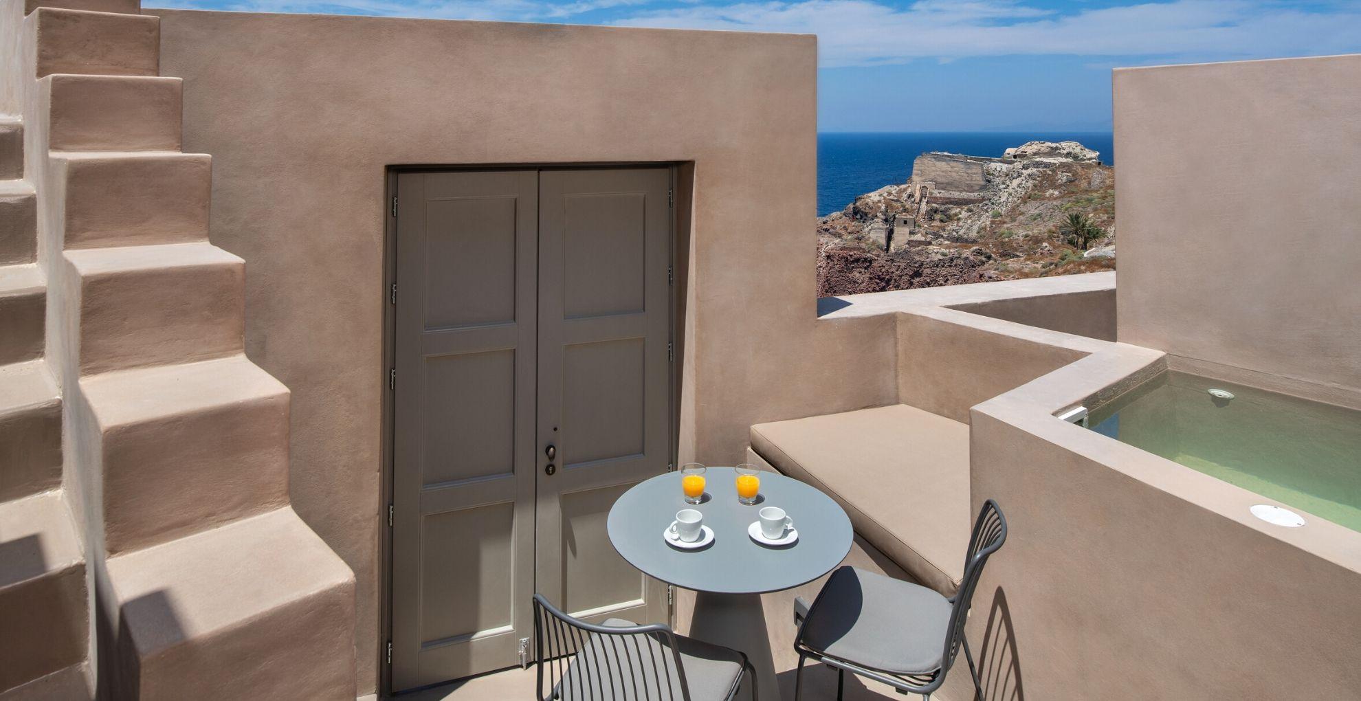 Old Castle Oia Villa Buitenkant foto
